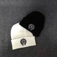 Chrome Hearts printed embroidered wool knitted Beanie hats
