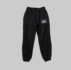 Black Vintage Star Graphic Sweatpants – Oversized Streetwear Joggers