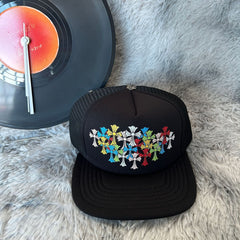 Chrome Hearts CH Black Baseball Cap Hat
