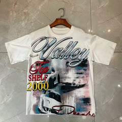 Valleydream White Valley Top Shelf 2000 Vintage Graphic Tee