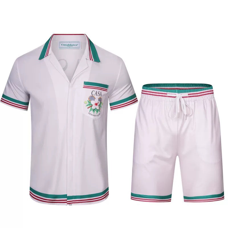 Casablanca Pink Resort Emblem  Set - Light Pink