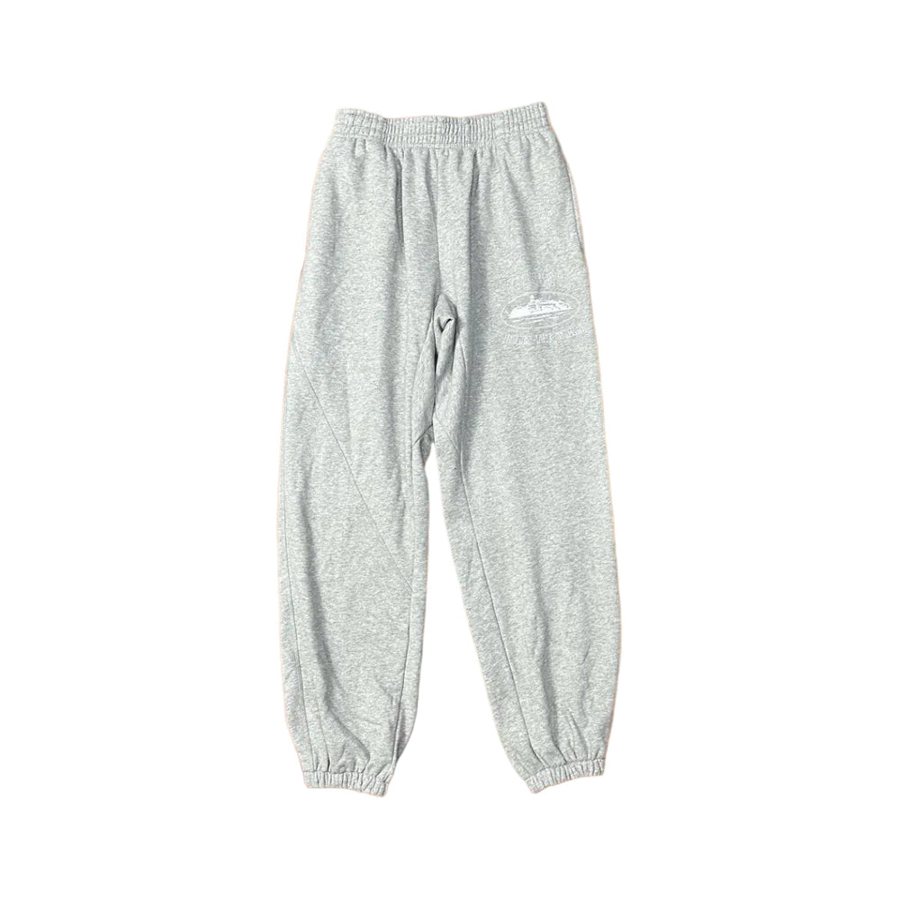 Grey Vintage Graphic Sweatpants – Oversized Streetwear Joggers