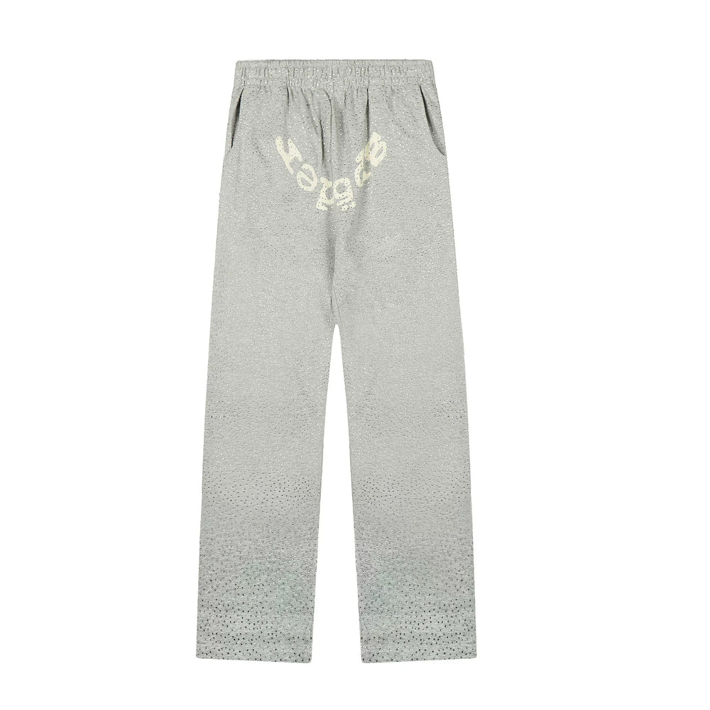 Sp5der Vintage Wash Pants - Grey / Light Fleece Lined